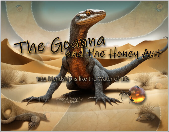 The Coanna and the Honey Ant - Aboriginal Dreaming Story By BrotherKris