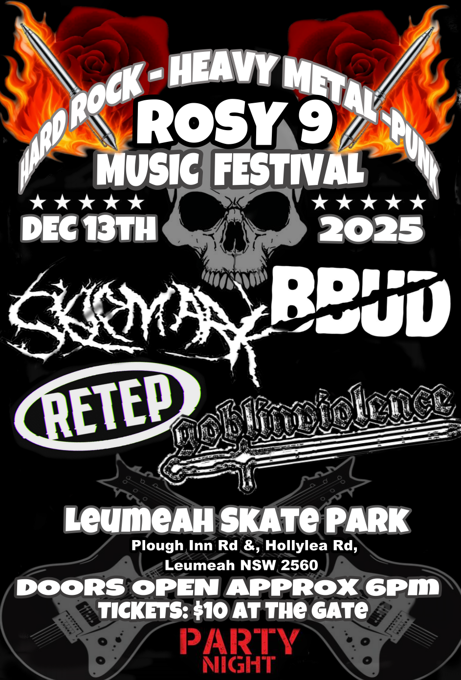 Rosy 9 Music Festival - Western Sydney Australia