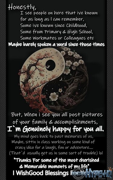 Blessings to old friends